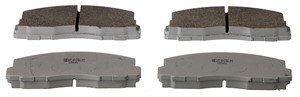 Bremseklosser sett, Framaksel, MITSUBISHI, MB162522, MB277192, MB277193, MB316168, MB316757, MB366284, MB407430, MB407433, MB407450, MB5