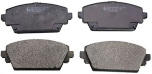 Bremseklosser sett, Framaksel, NISSAN ALMERA TINO, PRIMERA, PRIMERA Hatchback, PRIMERA Kombi, 41060 4U127, 410604u125, 410604U126, 41060
