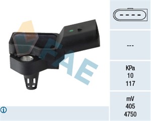 Sensor, sugerørtrykk, AUDI A2, VW BORA I, BORA Variant, GOLF IV, GOLF Variant IV, 036 906 051 F