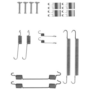 Tilbehørsett, bremsesko, Bakaksel, LAND ROVER FREELANDER I, FREELANDER 2, FREELANDER Soft Top I