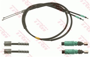 Kabel, parkeringsbremse, Høyre, Venstre, RENAULT ESPACE III, 60 25 370 827