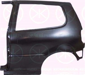 Sidevegg, Høyre bak, VW POLO III, POLO Van Skåp/halvkombi, 6N3 809 606A