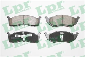 Bremseklosser sett, Framaksel, CHRYSLER,DODGE,PLYMOUTH, 4762682, 4773264, 4797568, 4882107, 5018595AA
