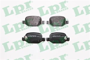 Bremseklosser sett, Bakaksel, FIAT 500L, 77366456, 77366457, 77366993