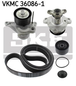 Vannpumpe + kileremsett, NISSAN,OPEL,RENAULT,VAUXHALL, 11 75 075 68R, 11 75 075 69R, 11 92 308 02R, 11720-00Q0E, 11750-00Q2E, 11923-0802