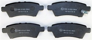 Bremseklosser sett, Bakaksel, NISSAN NP300 NAVARA, PATHFINDER III, 44060-EA090, 44060-EA091, 44060-EB325, D4060-EB300