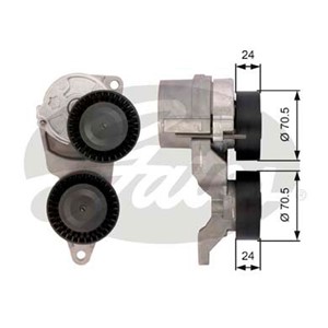 Strammerull, kilerem med ribber, VOLVO S60 I, S80 I, V70 II, XC70 CROSS COUNTRY I, XC90 I, 30757282, 31251251