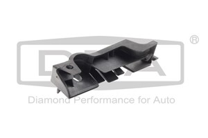 Holder, støtfanger, Foran høyre, AUDI A4 B8, A4 B8 Avant, 8K0807284