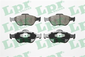 Bremseklosser sett, Framaksel, FORD FIESTA IV, FIESTA V, FIESTA Skåp/stor limousine, FIESTA Van V, FUSION, PUMA, MAZDA 121 III, 2, 11014