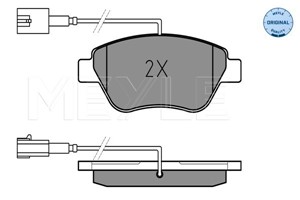 Bremseklosser sett, Framaksel, ALFA ROMEO,CITROËN,FIAT,PEUGEOT, 16 09 253 280, 16 092 532 80, 16 17 283 380, 4254.C8, 77364874, 77365465