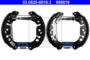 Bremsesko sett, Bakaksel, OPEL ADAM, CORSA D, CORSA D Skåp/halvkombi, VAUXHALL ADAM