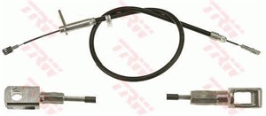 Kabel, parkeringsbremse, Bak, Høyre, MERCEDES-BENZ E-KLASS [W210], E-KLASS T-Model [S210], 210 420 11 85, 210 420 15 85, A 210 420 11 85