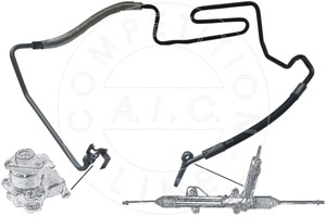 Hydraulikkslange, styring, Fra hydraulikkpumpe til styresnekke, SKODA,VW, 1J0 422 893GK
