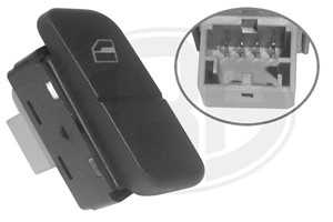 Bryter, vindusløfter, Foran høyre, VW POLO, 6Q0 959 856 01C, 6Q0 959 856 9B9, 6Q0 959 856