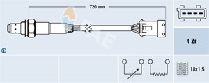 Lambdasonde, CITROËN SAXO, PEUGEOT 106 II, PORSCHE 911, 911 Cabriolet, SAAB 9-3, 9-3 Cabriolet, 9-5, 9-5 Kombi, 1628.LP, 46 62 359, 96.3