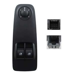 Bryter, vindusløfter, Foran venstre, FIAT DUCATO Buss, DUCATO Flak/chassi, DUCATO Skåp, 0735421711, 735421711