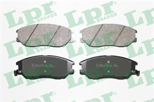 Bremseklosser sett, Framaksel, HYUNDAI EQUUS / CENTENNIAL, TERRACAN, KIA OPIRUS, SSANGYONG RODIUS I, 3FA1058101, 4813A21100, 581013BA02,