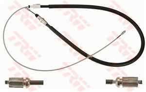 Kabel, parkeringsbremse, Bak, Høyre, Venstre, CITROËN C2, C2 ENTERPRISE, PEUGEOT 1007, 4745 W4, 4746 16