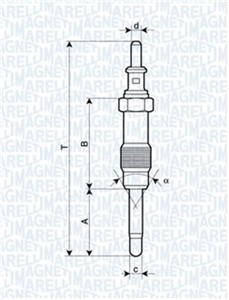 Glødeplugg, HYUNDAI,MERCEDES-BENZ, 001 159 26 01, A 001 159 26 01