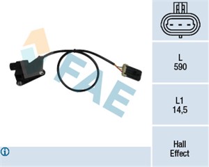 Sensor, kamakselposisjon, OPEL,VAUXHALL, 6238000, 7639795, 90412795