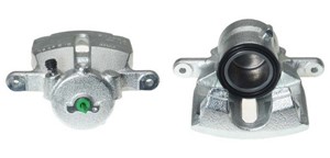 Bremsecaliper, Framaksel, Foran akselen, Venstre, KIA VENGA, 58110-1P000, 58180-1PA00