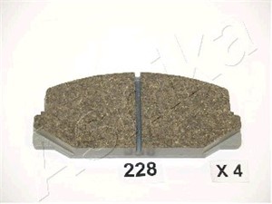 Bremseklosser sett, Framaksel, TOYOTA, 0446512180, 0446512390, 0446512400, 0446512430, 0446514220, 0446514250, 0446528250, 0446528280, 0