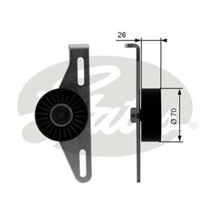 Strammerull, kilerem med ribber, DACIA SANDERO, RENAULT KANGOO, KANGOO Express, SANDERO/STEPWAY I, THALIA I, THALIA II, 1175000Q0E, 1175