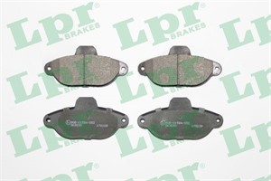 Bremseklosser sett, Framaksel, FIAT PANDA, PANDA Skåp/halvkombi, 77362479, 77365337