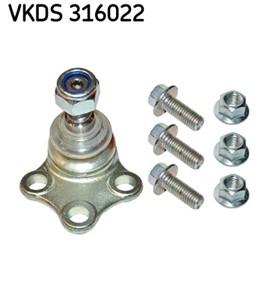 Bærekule, framaksel, Høyre eller venstre, Nede, NISSAN,OPEL,RENAULT,VAUXHALL, 40160-00Q0A, 44 31 869, 77 01 477 385, 93161884