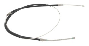 Kabel, parkeringsbremse, Bak, Senter, VW DERBY, POLO, POLO II, POLO Coupé, 861 609 721 B