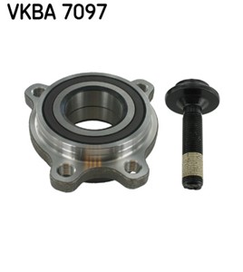 Hjullagersett, Bakaksel, AUDI A4 Allroad B9, A4 B9, A4 B9 Avant, A5, A5 Cabriolet, A5 Sportback, 8W0 407 625 B, 8W0 598 607 A, 8W0 598 6