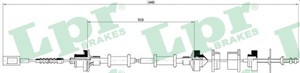 Kabel, clutchbetjening, CITROËN,FIAT,PEUGEOT, 1322174080, 1329672080, 1335052080, 2150AV, 2150Y5