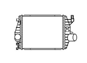 Ladeluftkjøler, MERCEDES-BENZ VITO Buss [W638], VITO Skåp [W638], V-KLASS [638/2], 1 370 318, 16901-RJL-E01, 16901-RMA-E00, 3N615K570AA,