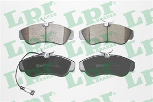 Bremseklosser sett, Framaksel, CITROËN,FIAT,PEUGEOT, 425225, 425227, 425456, 77362233, 9948629