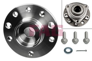 Hjullagersett, Framaksel, CHEVROLET,OPEL,VAUXHALL, 09117621, 16 03 210, 1603210, 90575809