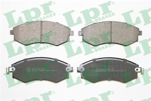 Bremseklosser sett, Framaksel, HYUNDAI,KIA,MITSUBISHI,SSANGYONG, 410603C490, 4106048R91, 5810128A00, 5810128A20, 5810129A00, 5810129A10,