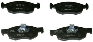Bremseklosser sett, Framaksel, FIAT DOBLO Minibus, minivan, DOBLO Skåp/stor limousine, 77362205, 9948870, 9949125