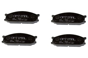 Bremseklosser sett, Foran, MITSUBISHI L 300 / DELICA Buss II, L 300 / DELICA Skåp II, MB150804, MB150824, MB377820, MB895155