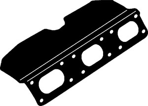 Tetning, eksosmanifold, BMW, 11621732969