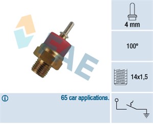 Temperaturbryter, kjøling, MERCEDES-BENZ, 003 545 51 24, 006 545 14 24, 006 545 39 24, 30647932, 30661958, 30755665, 31332301, 31356002,