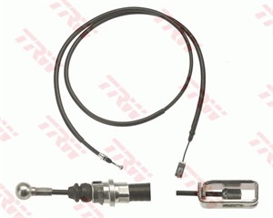Kabel, parkeringsbremse, Bak, Høyre, FIAT ULYSSE, LANCIA PHEDRA, 1487275080