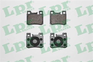 Bremseklosser sett, Bakaksel, MERCEDES-BENZ, 0024200020, 0024200120, 0024200999