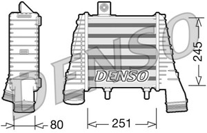 Ladeluftkjøler, AUDI A8 D4, 4H0145805J