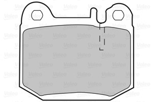 Bremseklosser sett, Bakaksel, MASERATI QUATTROPORTE V, MERCEDES-BENZ M-KLASS [W163], 1634200720, 1634200920, 1634201120