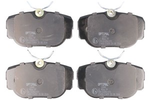 Bremseklosser sett, Bakaksel, LAND ROVER DISCOVERY II, RANGE ROVER II, SFP100470, SFP100490, SFP500130, STC1879, STC3684