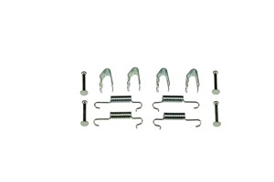 Tilbehørsett, bremsesko, Bakaksel, AUDI 50, 80 B1 Sedan, VW DERBY, GOLF I, PASSAT B1, PASSAT B2, POLO, SCIROCCO, 608 052 700, 609 052 70