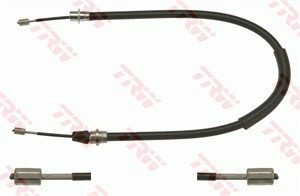 Kabel, parkeringsbremse, Bak, Høyre, PEUGEOT 406, 406 Break, 4745 H4