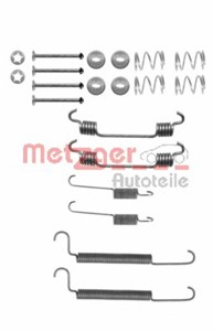 Tilbehørsett, bremsesko, Bakaksel, OPEL ZAFIRA A Minibus, minivan, 16 05 985, 93174284