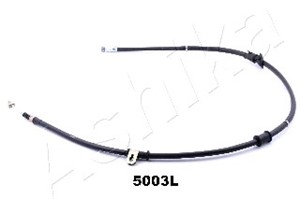 Kabel, parkeringsbremse, Bakre venstre, MITSUBISHI COLT IV, PROTON PERSONA 300, MB806056