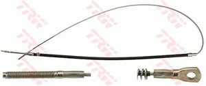 Kabel, parkeringsbremse, Bak, Høyre, Venstre, BMW 3 [E30, E36], 3 Cabriolet [E30], 3 Touring [E30], 1 153 582, 1 158 421, 1 158 423, 34